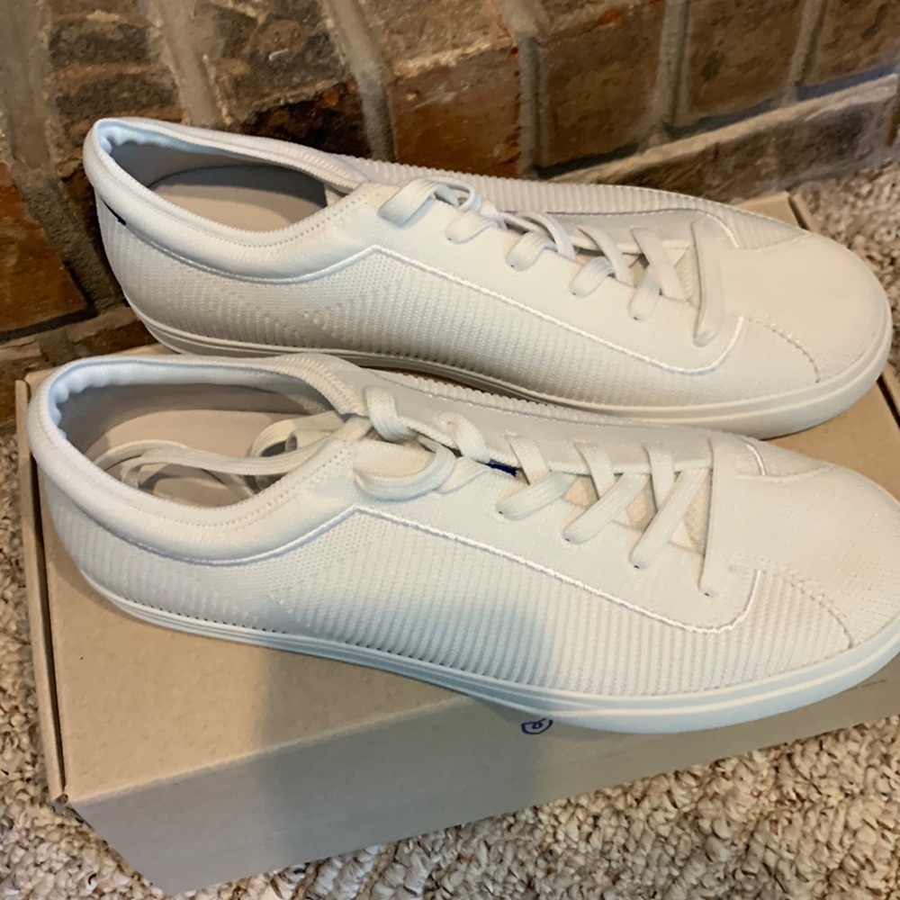 Rothy Bright White Sneakers